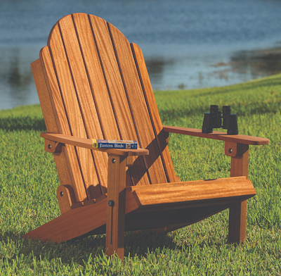 Rockler introduces folding Adirondack chair plan and templates